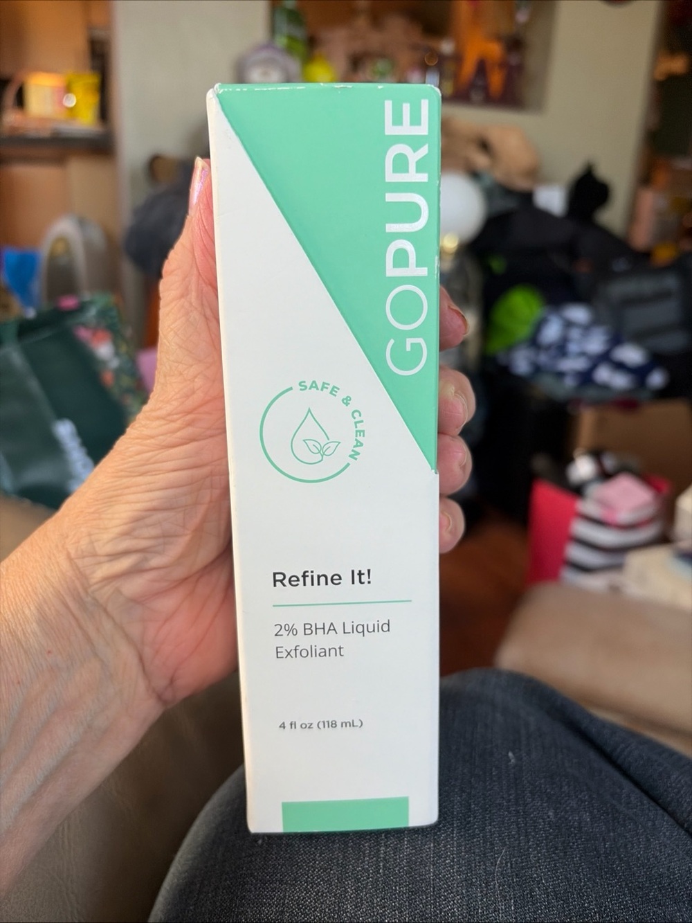 GoPure Refine It! 2% BHA Liquid Exfoliant 118ml. New Sealed!